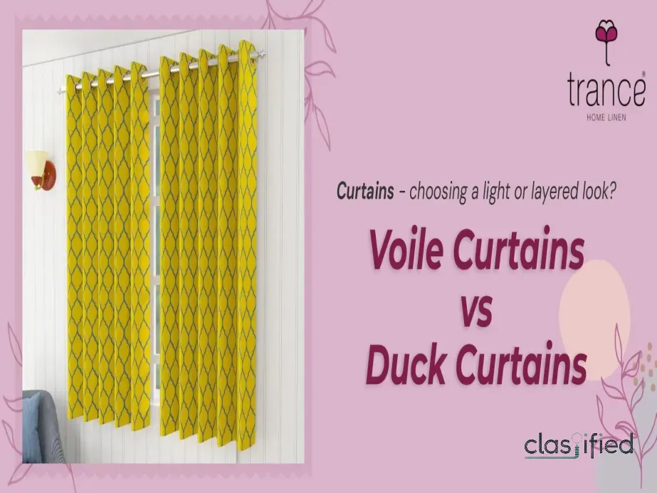 Curtains choosing a light or layerd look? Voile Curtains vs Duck Curtains