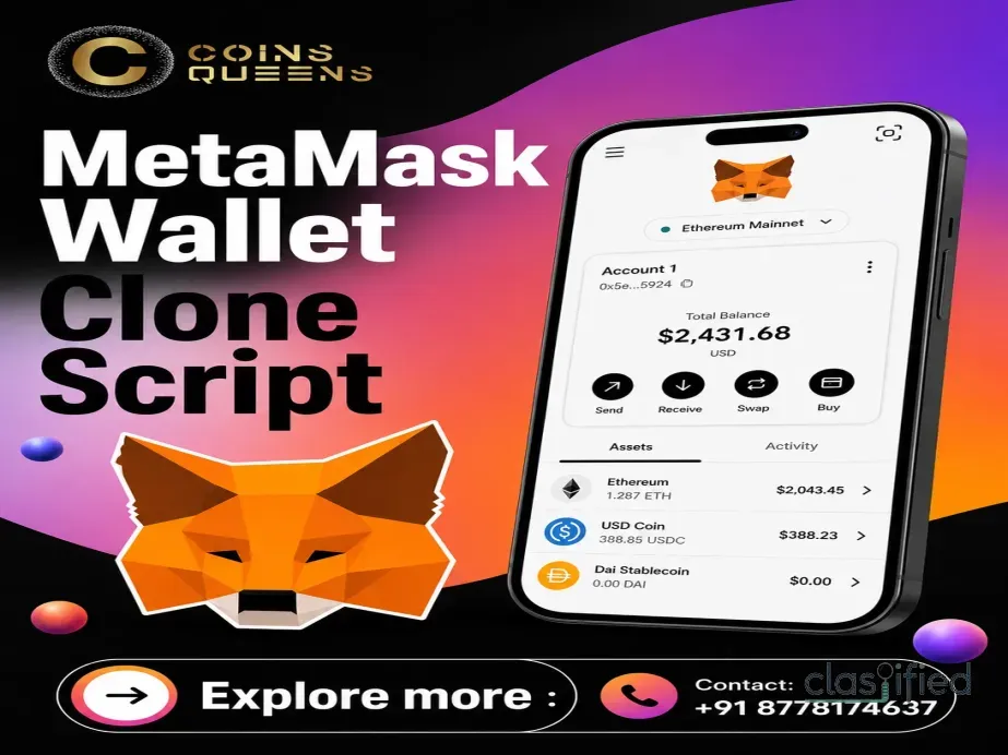 Advanced MetaMask Wallet Clone Script for Secure Crypto Wallet Development