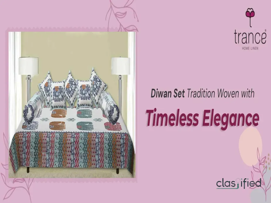 Diwan Set Tradition Woven with Timeless Elegance