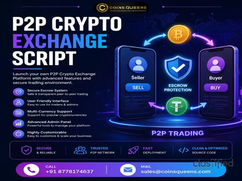 Special Offer – P2P Crypto Exchange Script for Your Business