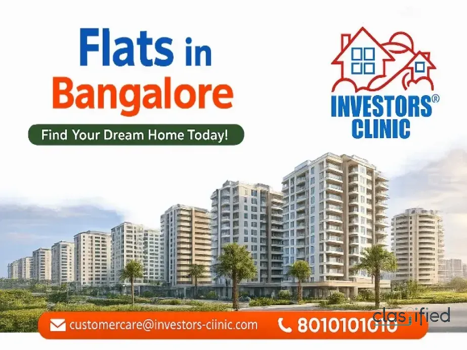 Flats in Bangalore: Luxury Apartments for Sale in Bangalore