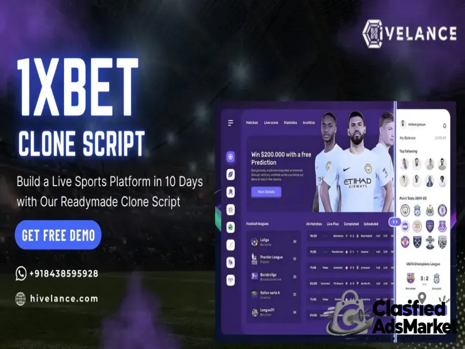 Launch a High-Performance 1xBet Clone App for Modern Sportsbook Businesses